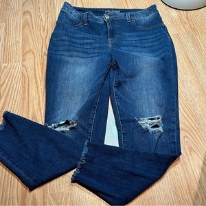 Maurice’s high rise crop jeans‎ large short